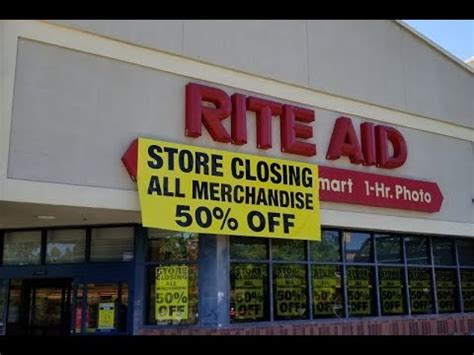 But the company revealed that same month that it would be initially closing 154 stores along with its bankruptcy filing. . What time rite aid close